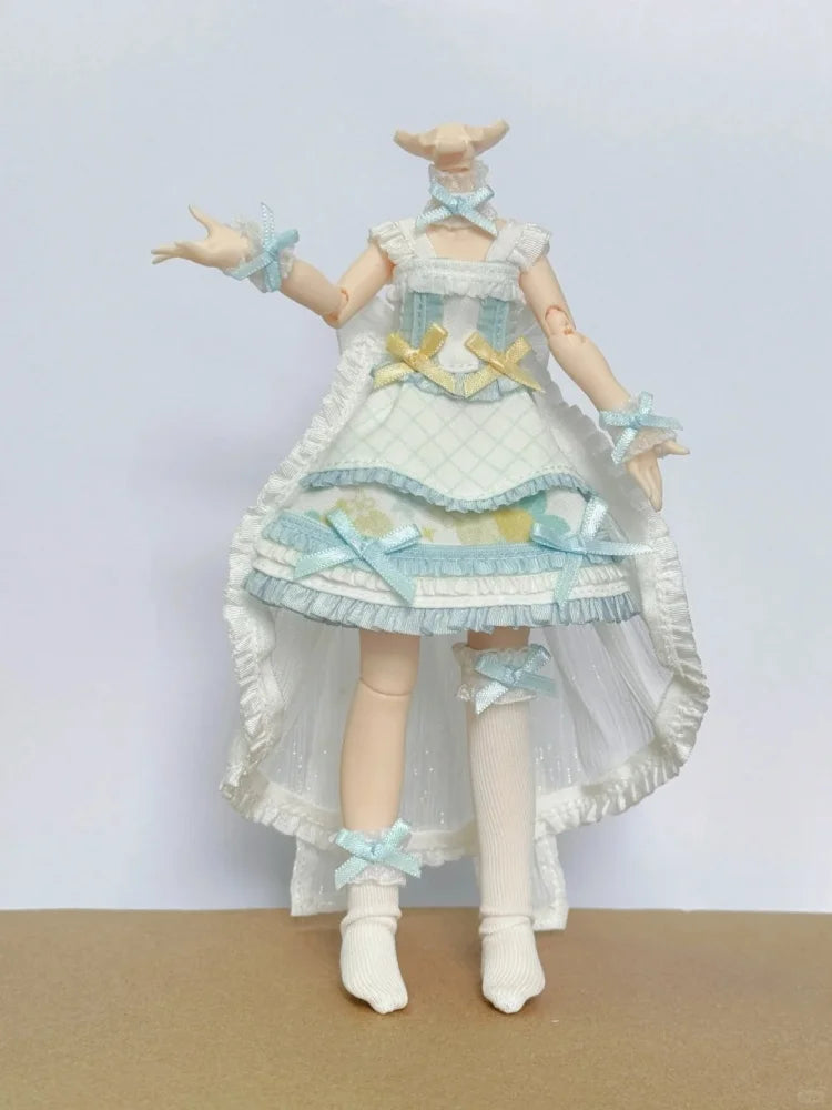 1/8 Mjd Blind Box Onemore Movable Eight-Point Doll Toy Dessert Party Figurine Desktop Ornament Exquisite Collectible Gift