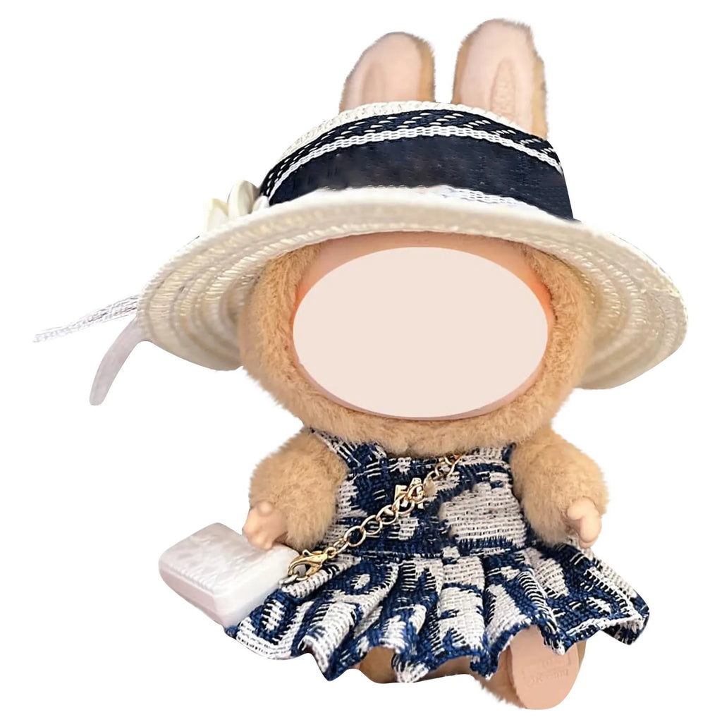 Cute Cartoon Doll Clothes Outfit Set Fashion Headdress Clothes Exquisite Doll Clothes Accessories Unique Clothes DIY Accessories