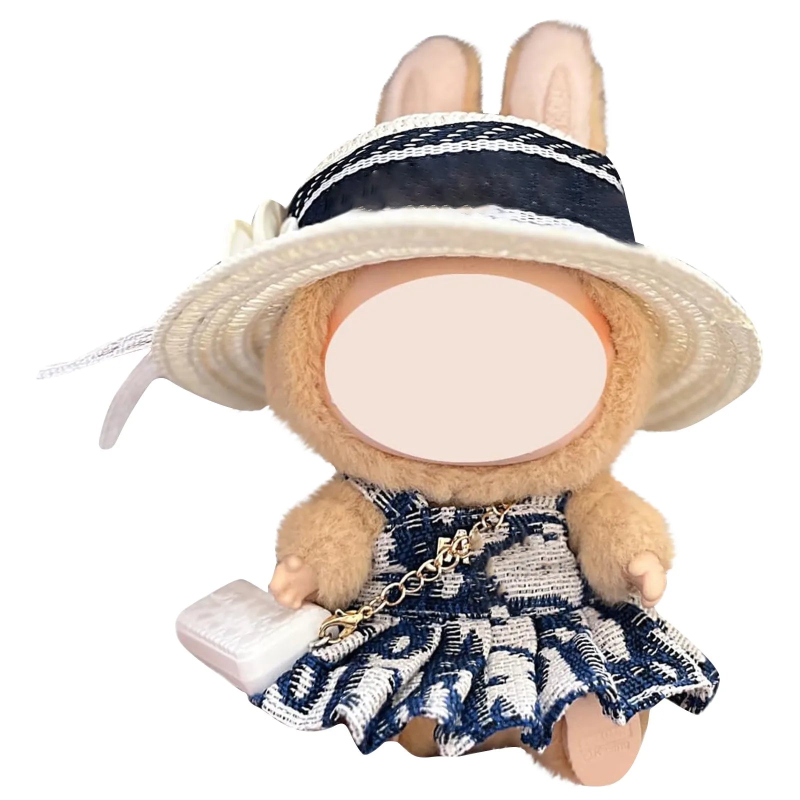Cute Cartoon Doll Clothes Outfit Set Fashion Headdress Clothes Exquisite Doll Clothes Accessories Unique Clothes DIY Accessories