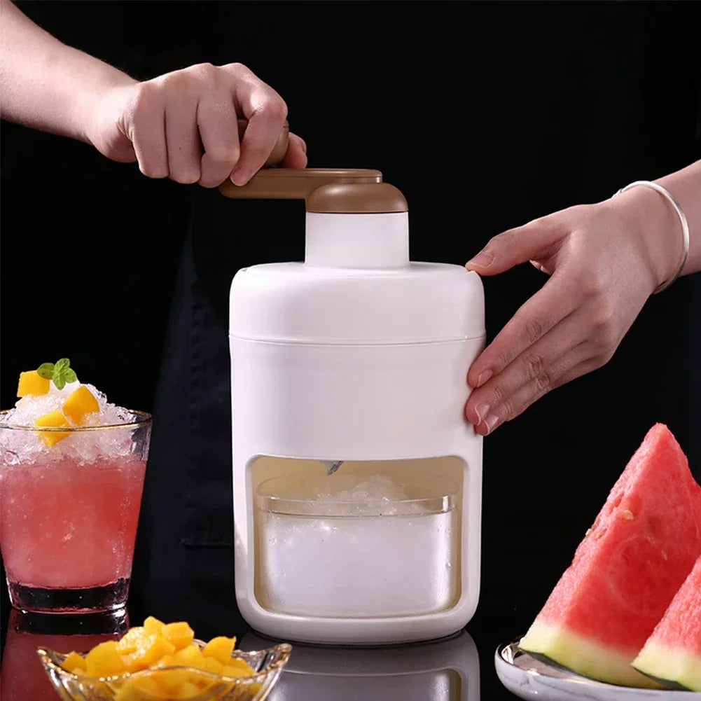 Diy Household Hand-Operated Shaved Ice Milk Shake Making Smoothie Machine Kitchen Hand Ice Breaker Mein Mein Ice Shaved Ice
