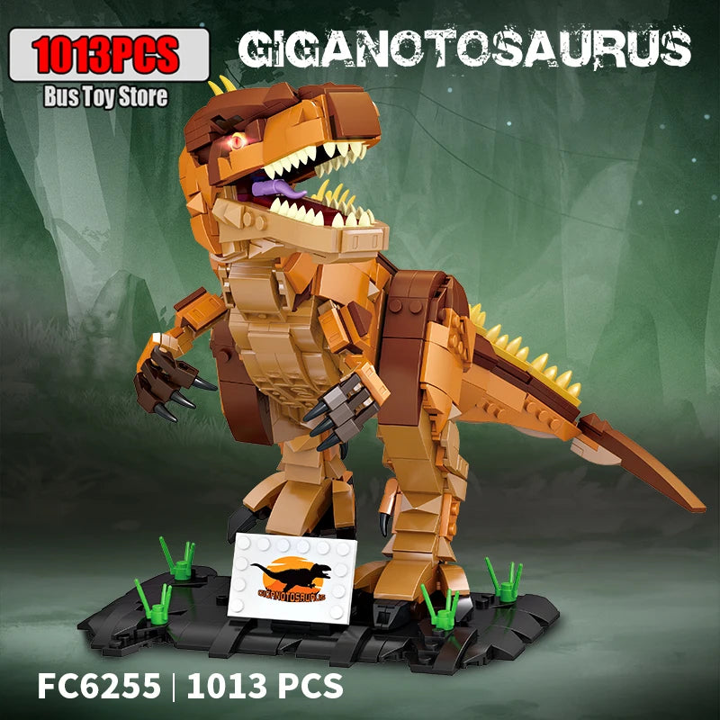 939pcs T-Rex Dinosaur Building Blocks Sets Craft Toys Triceratops Tyrannosaurus Rex Dinosaur Toys for Kids Boys Christmas Gifts