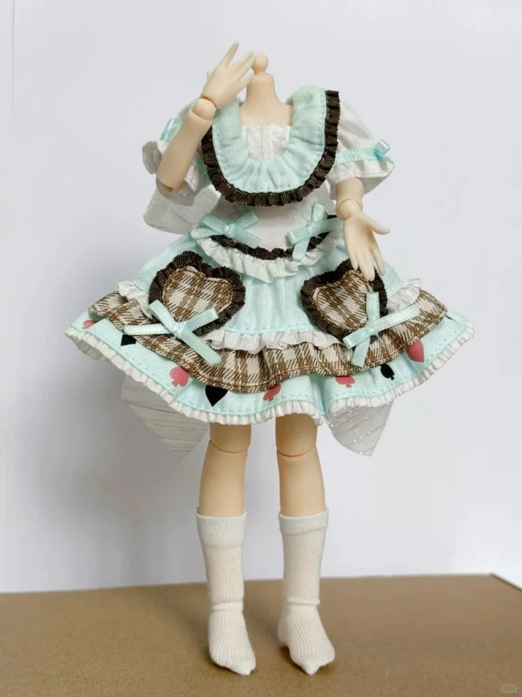 1/8 Mjd Blind Box Onemore Movable Eight-Point Doll Toy Dessert Party Figurine Desktop Ornament Exquisite Collectible Gift