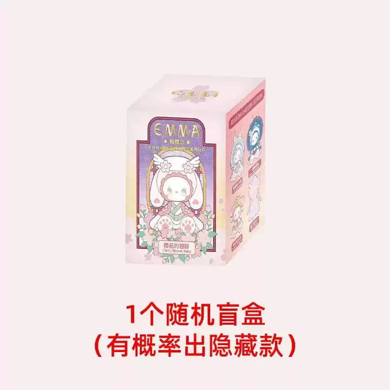 Emma Secret Forest Evening Cherry Blossoms Blind Box Girl Birthday Gift Creative Desktop Ornament Doll Collection Mysterious Box