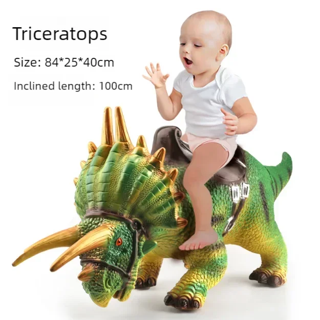 Super Jurass T-Rex Large Dinosaur Model Toys Big Mount Brachiosaurus Park 100cm Soft Puppets Dinosaur Worlds Toy for Kids Boys