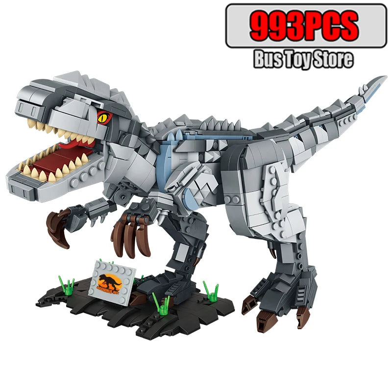 939pcs T-Rex Dinosaur Building Blocks Sets Craft Toys Triceratops Tyrannosaurus Rex Dinosaur Toys for Kids Boys Christmas Gifts