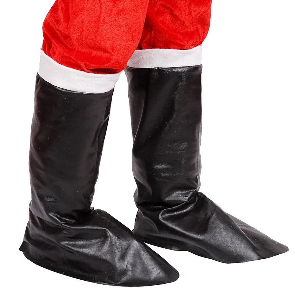 Santa Claus Costume Adult Male Golden Velvet Santa Claus Costume Halloween Performance Costume Anime Cosplay