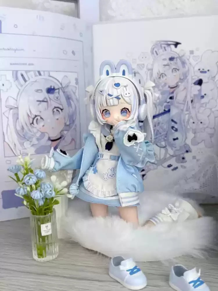 1/8 Mjd Blind Box Onemore Movable Eight-Point Doll Toy Dessert Party Figurine Desktop Ornament Exquisite Collectible Gift