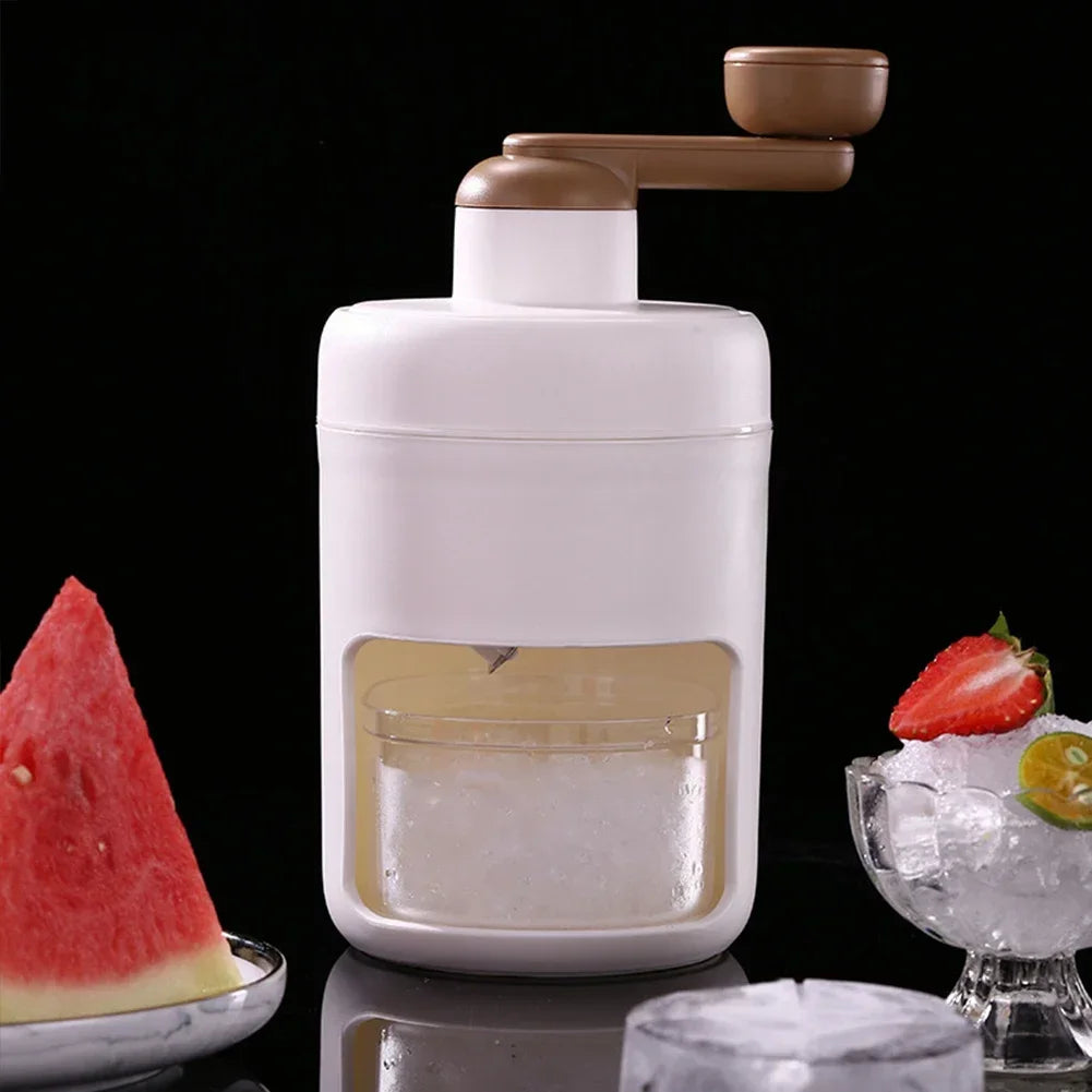 Diy Household Hand-Operated Shaved Ice Milk Shake Making Smoothie Machine Kitchen Hand Ice Breaker Mein Mein Ice Shaved Ice