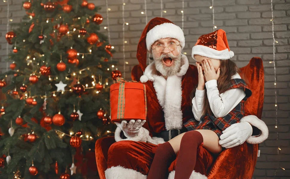 Santa Claus Costume Adult Male Golden Velvet Santa Claus Costume Halloween Performance Costume Anime Cosplay