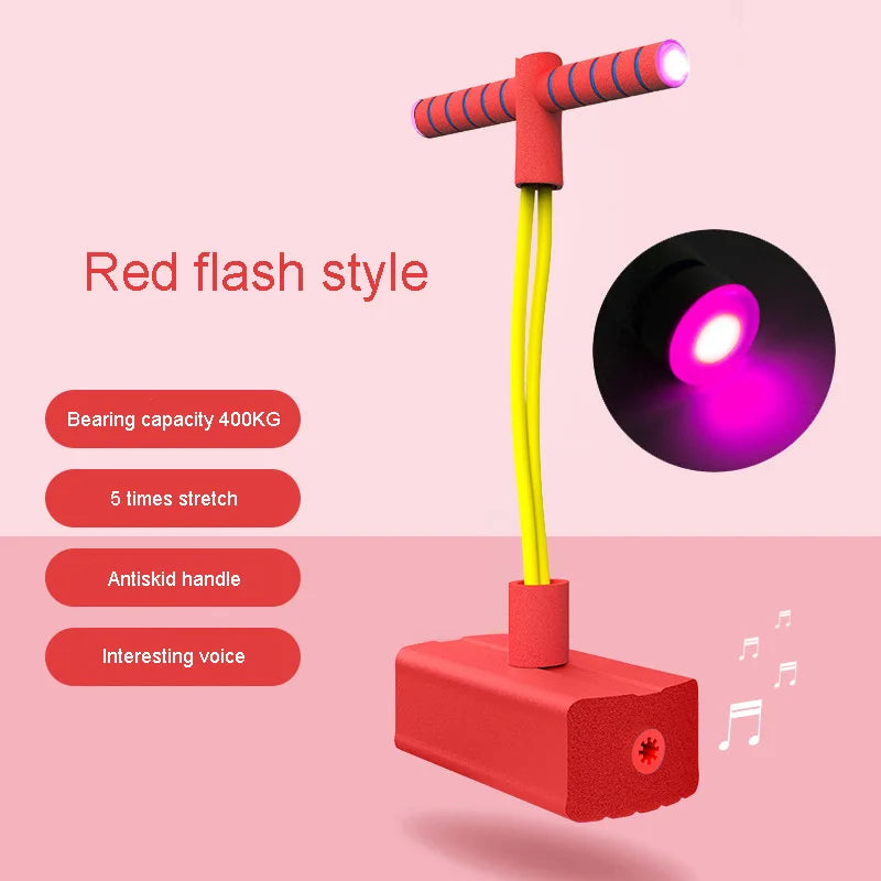 Outdoor Toys Bouncing Ball With Handle Pump Balance Platform Bouncy Jump Pogo Ball For Kids Playground Sports Competition Toy
